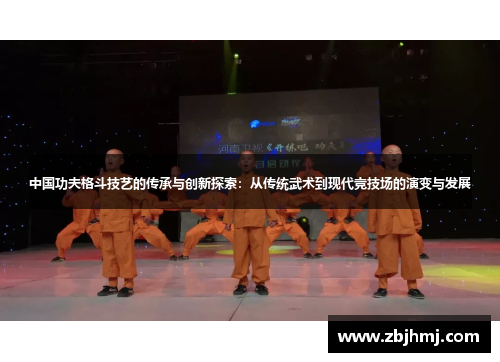 中国功夫格斗技艺的传承与创新探索：从传统武术到现代竞技场的演变与发展