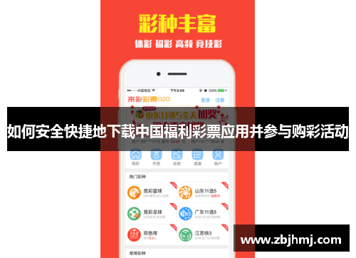 如何安全快捷地下载中国福利彩票应用并参与购彩活动